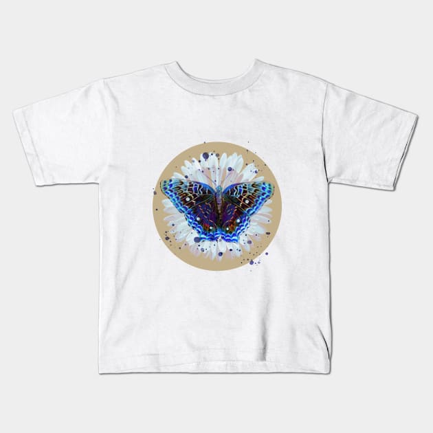 lunatic butterfly Kids T-Shirt by mizaarte